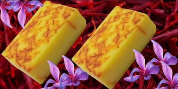 Benefits of saffron goat milk soap