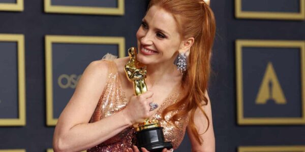 Jessica Chastain wins fine actress Oscar for The Eyes of Tammy Faye
