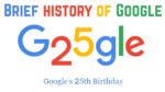 google 25th birthday